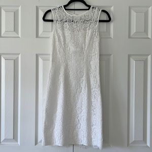 Lace White Dress